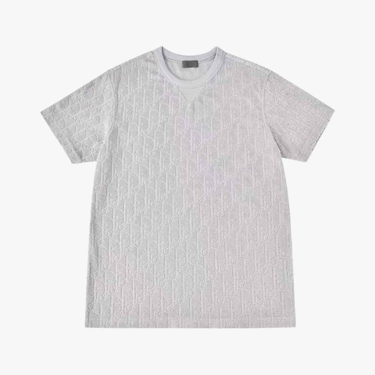 Dior Oblique Relaxed Fit T shirt Grey Plug and Play