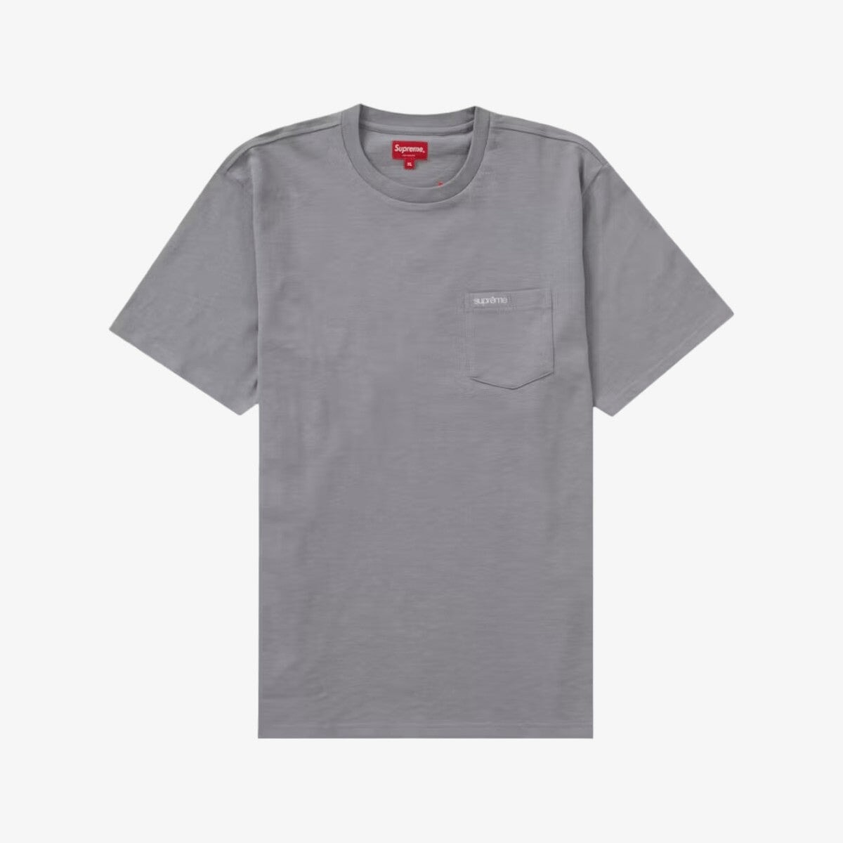 Supreme S S Pocket Tee FW22 Grey Plug and Play