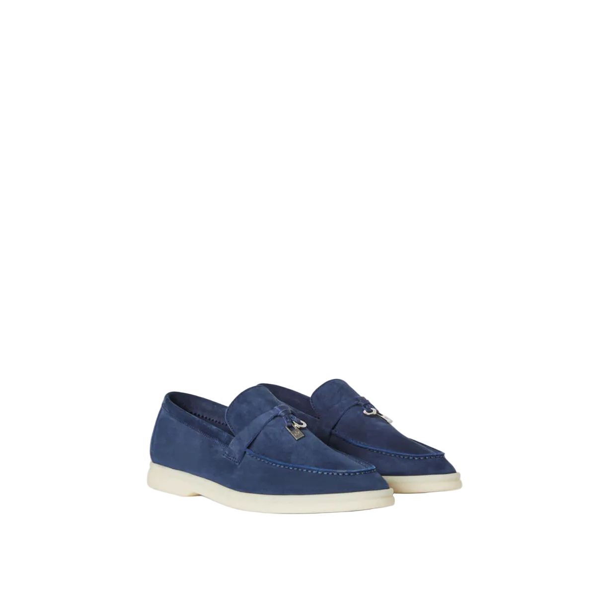 Loro Piana Summer Charms Walk Loafer Suede 'True Dark Blue'