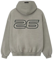 Fear of God Essentials Heavy Fleece 90s Hoodie 'Smoke Grey'