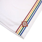 Casablanca Jacquard Monogram Football Shorts 'White'