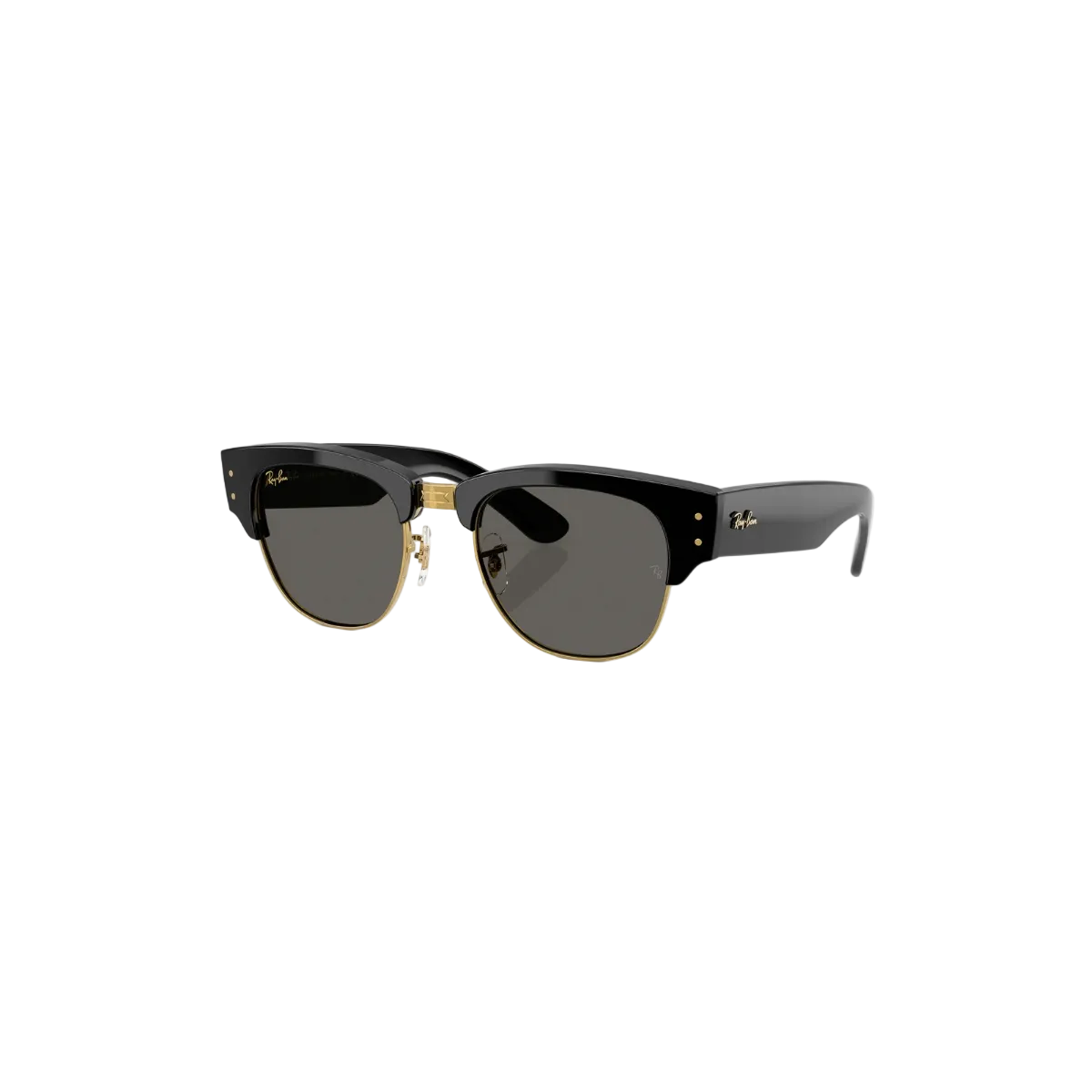 Ray-Ban x A$AP ROCKY Mega Clubmaster Sunglasses Blacked Out Collection 'Black/Gold/Grey'