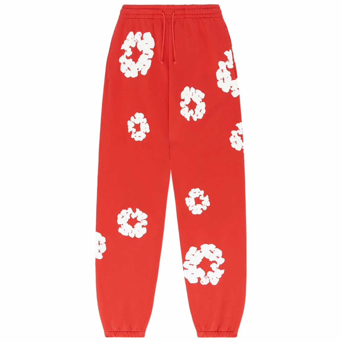 Denim Tears The Cotton Wreath Sweatpants 'Red'