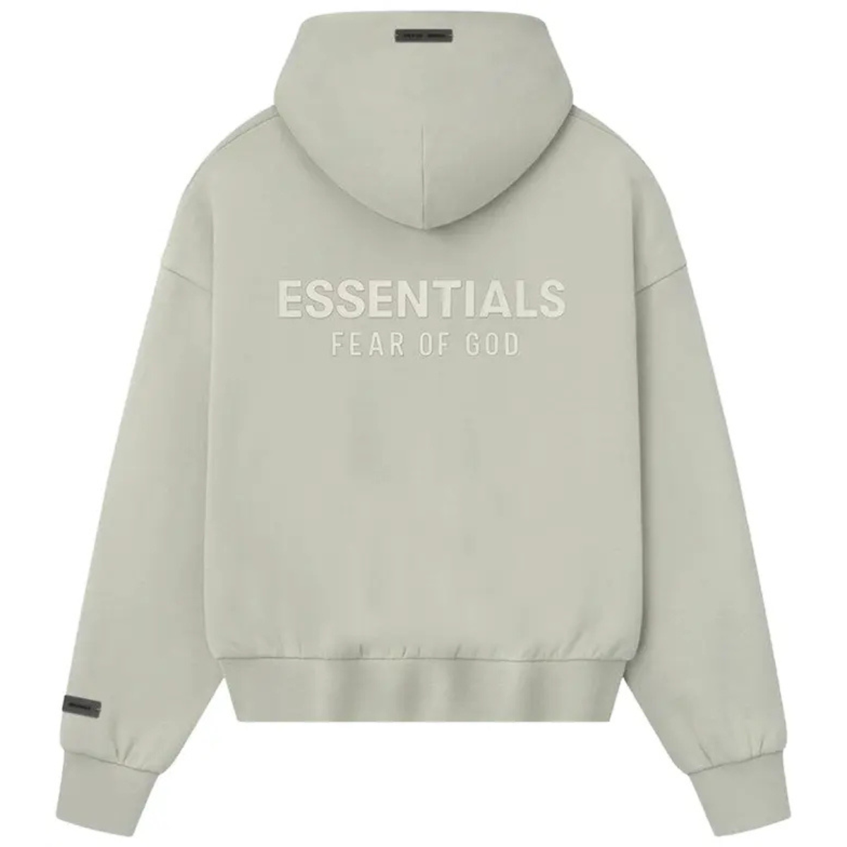 Fear of God Essentials Classic Full Zip Hoodie 'Abbey Stone'