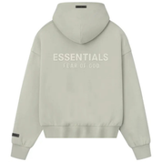 Fear of God Essentials Classic Full Zip Hoodie 'Abbey Stone'