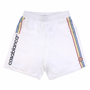 Casablanca Jacquard Monogram Football Shorts 'White'