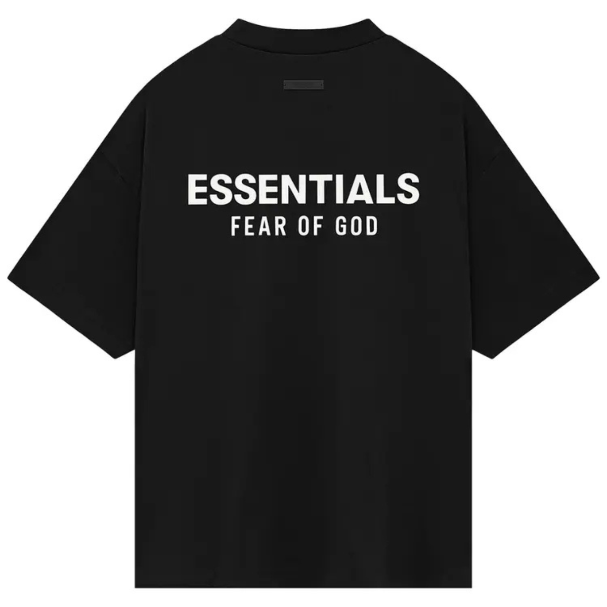 Fear of God Essentials Jersey Crewneck T-Shirt 'Black'