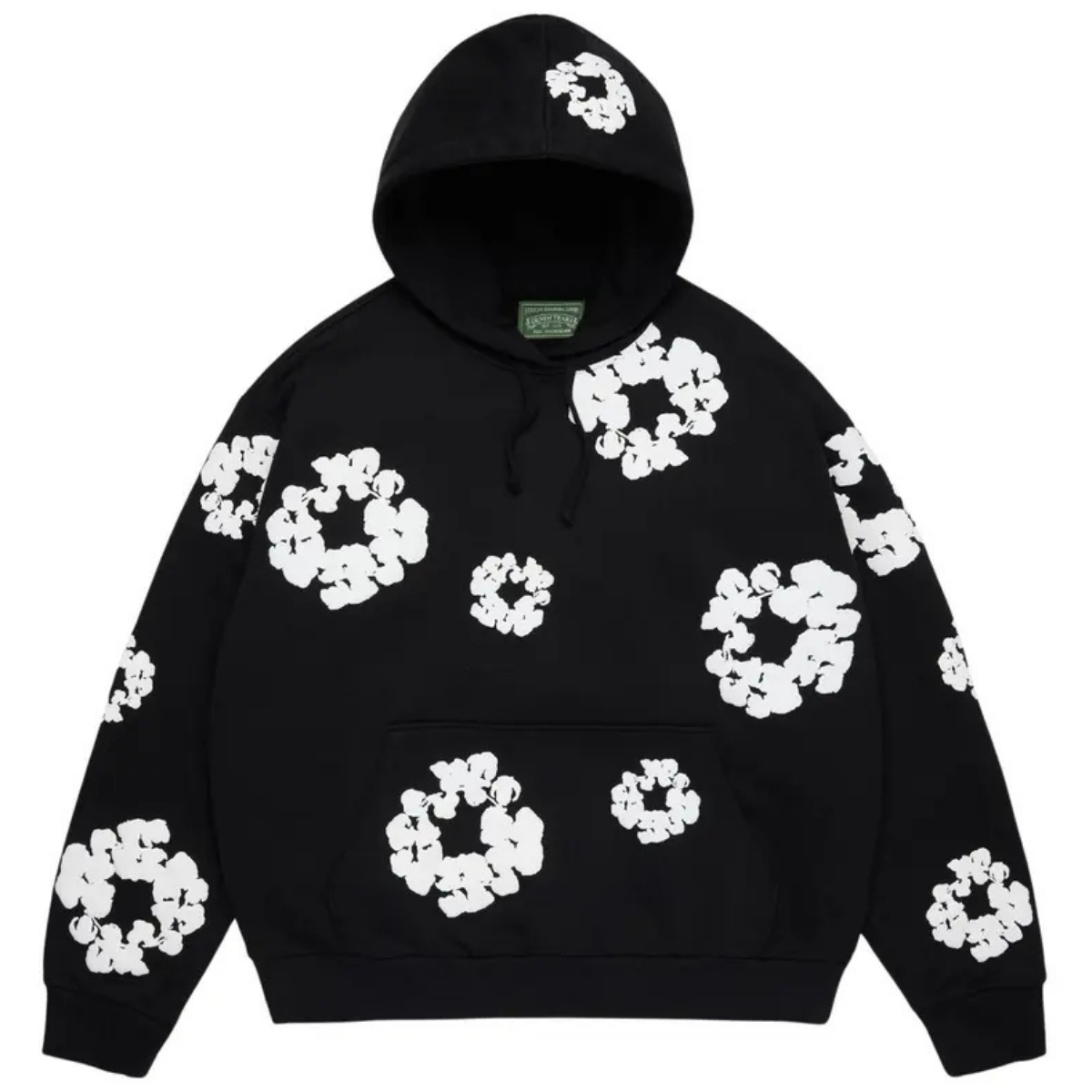 Denim Tears Cotton Wreath Hoodie 'Black'