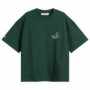 END. x about:blank Dominoes T-Shirt 'Epsom Green'