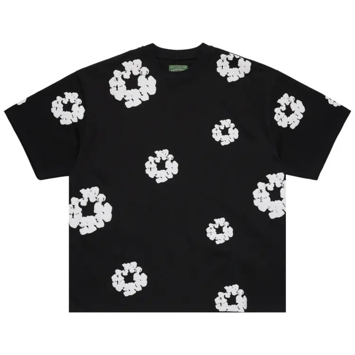 Denim Tears Cotton Wreath 2000s Tee 'Black'