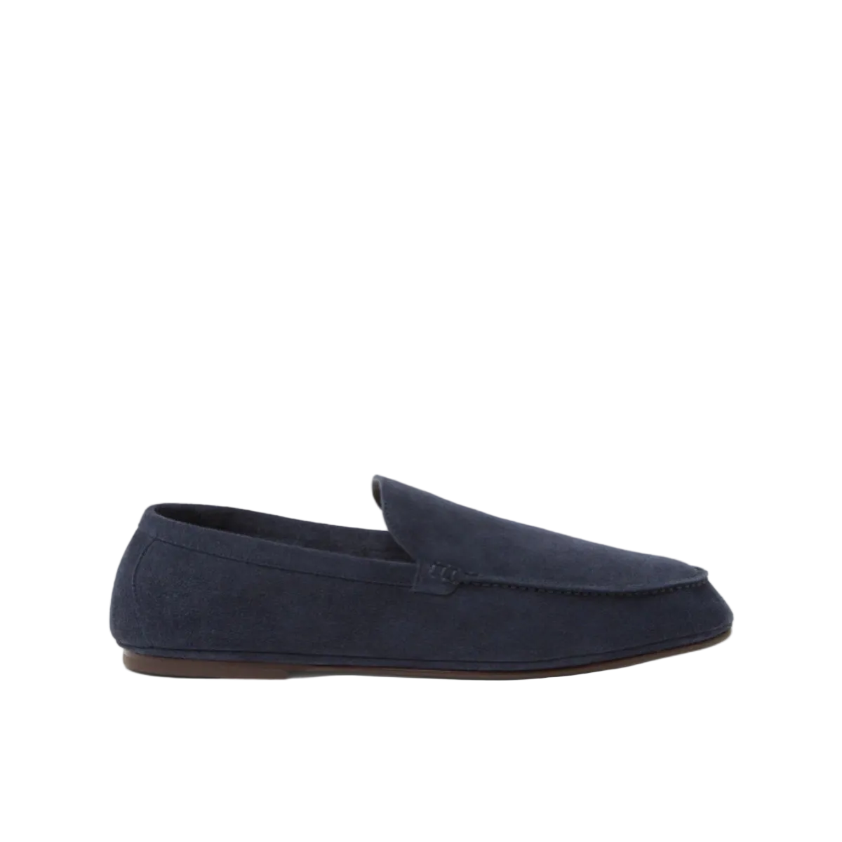 Loro Piana Summer Anton Walk Loafer Suede 'Dark Blue Abyss'