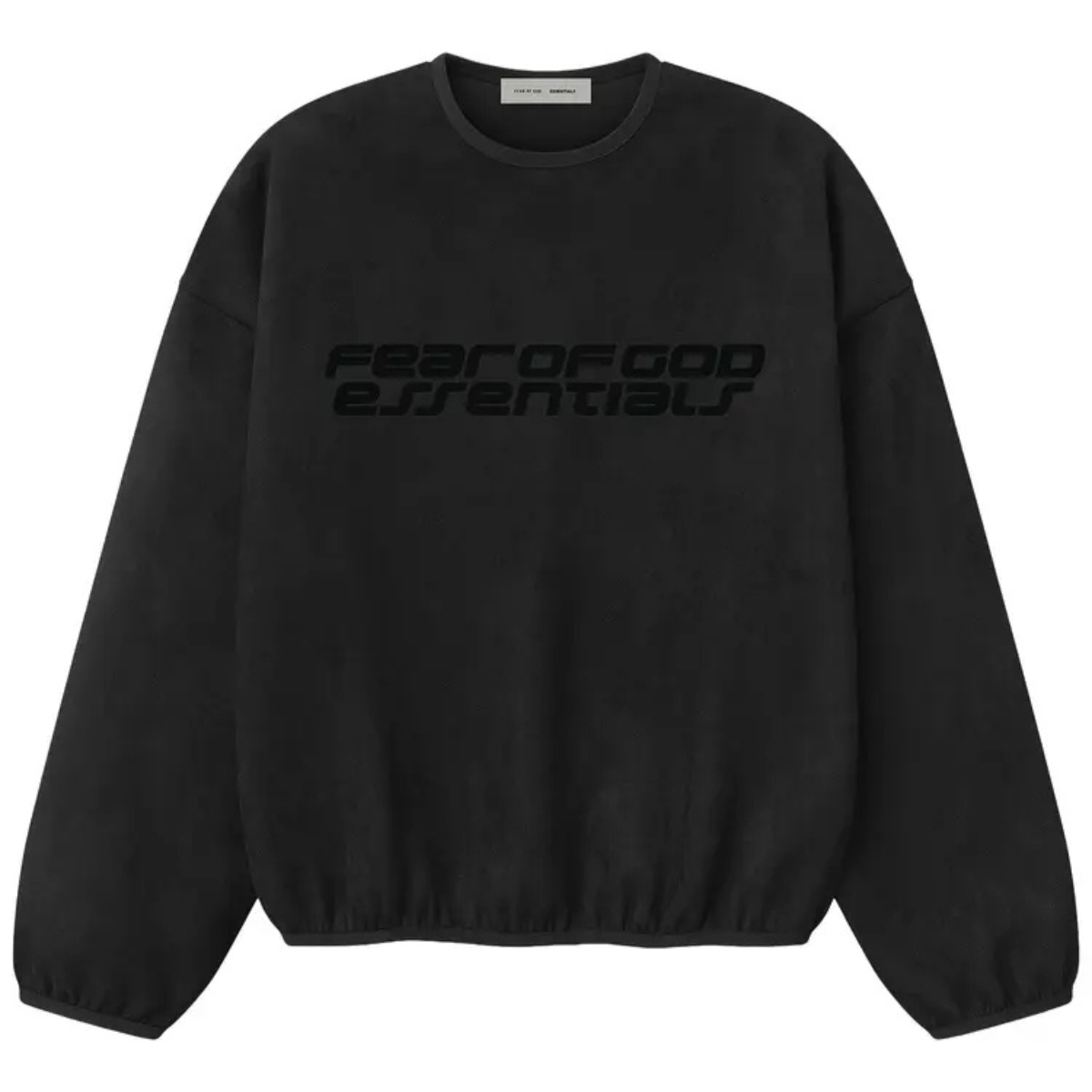 Fear of God Essentials Modern Crewneck Sweatshirt 'Vintage Black'