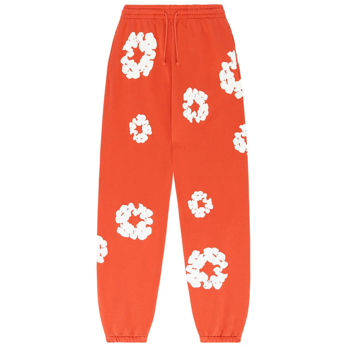 Denim Tears The Cotton Wreath Sweatpants 'Orange'