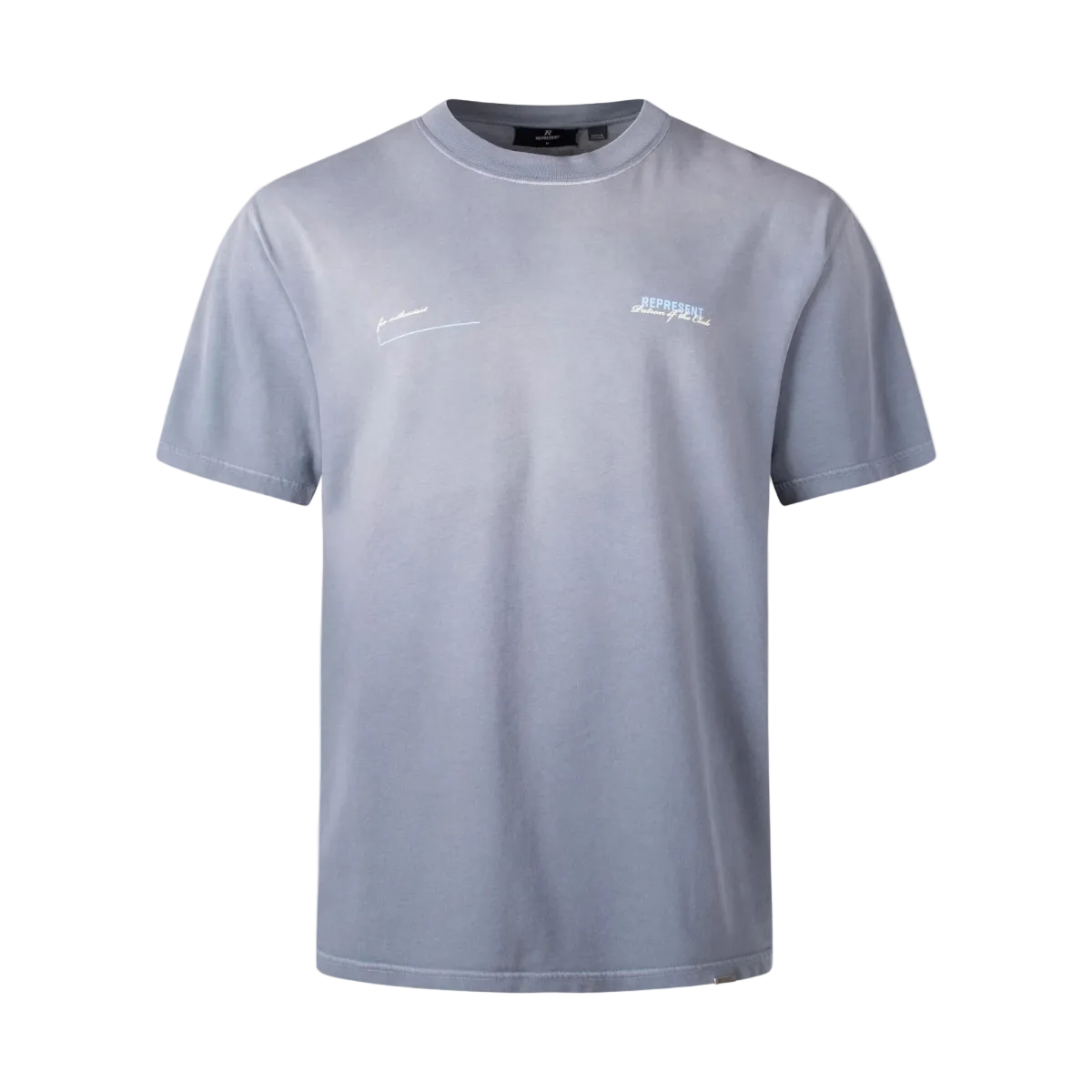 Represent Patron Of The Club Tee 'Washed Grey'