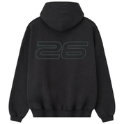 Fear of God Essentials Heavy Fleece 90s Hoodie 'Vintage Black'
