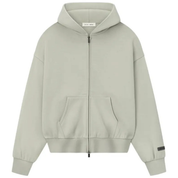 Fear of God Essentials Classic Full Zip Hoodie 'Abbey Stone'