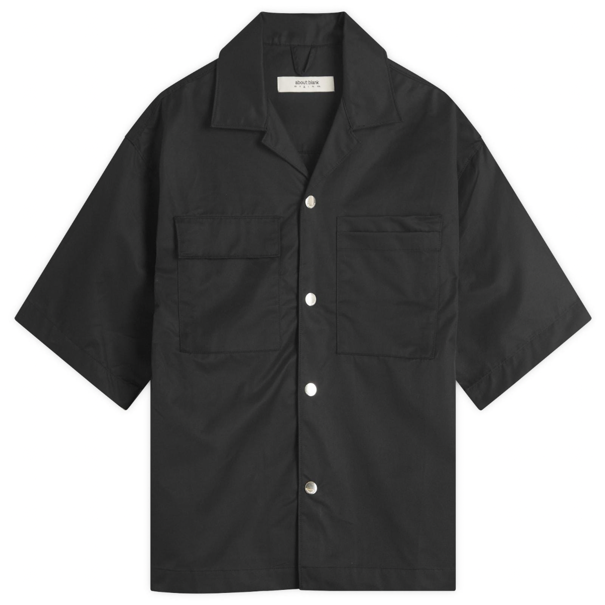 about:blank Utility Shirt 'Black'