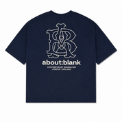 about:blank Emblem T-shirt 'Navy' T-Shirts about:blank