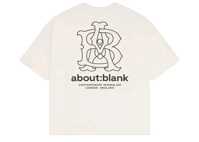 about:blank Emblem T-shirt 'Oat' T-shirts about:blank