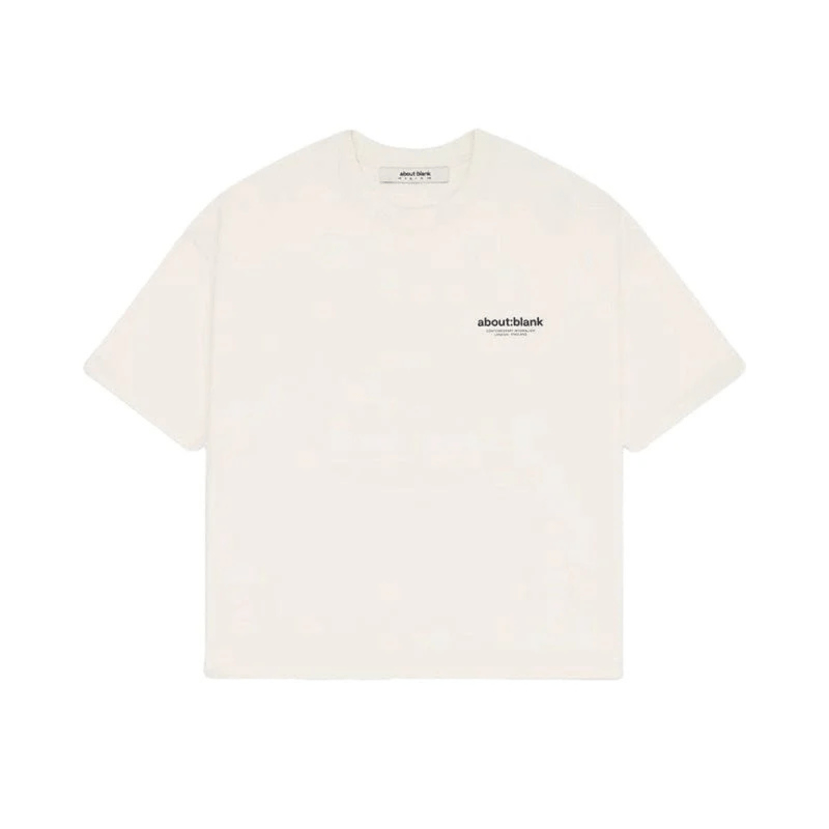 about:blank Emblem T-shirt 'Oat' T-shirts about:blank