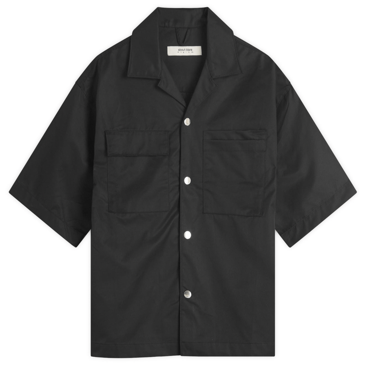 about:blank Utility Shirt 'Black' Shirts about:blank