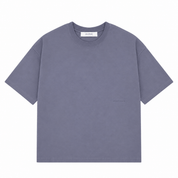 about:blank Washed Box T-shirt 'Smoke Blue' T-shirts about:blank