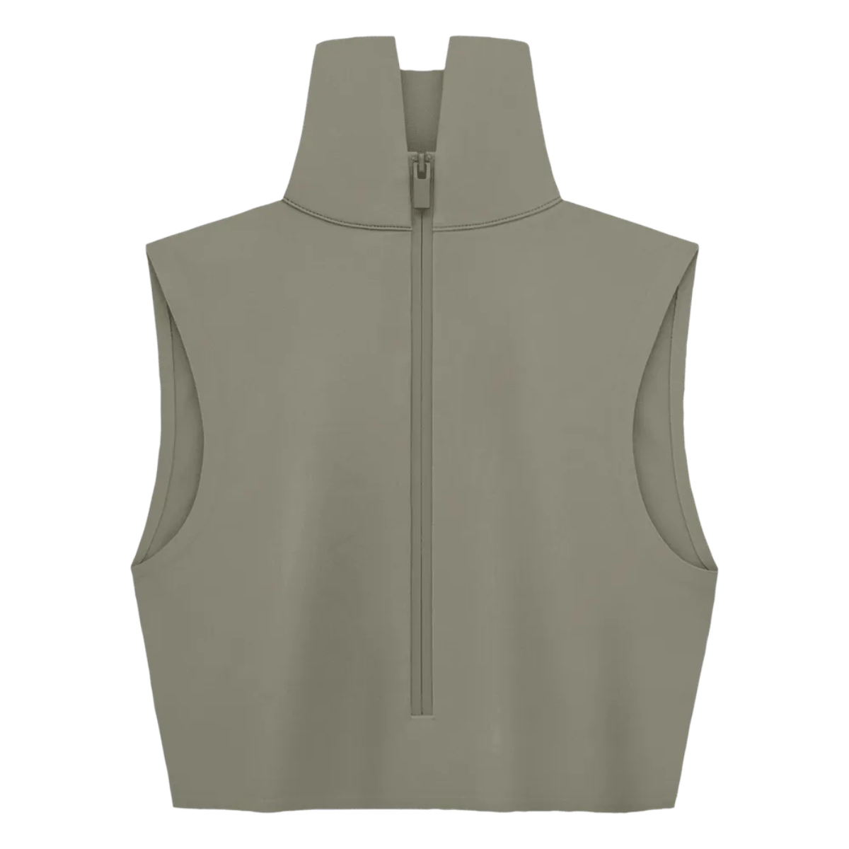 adidas x Fear of God Athletics High-Neck Crop Top 'Clay' Shirts adidas