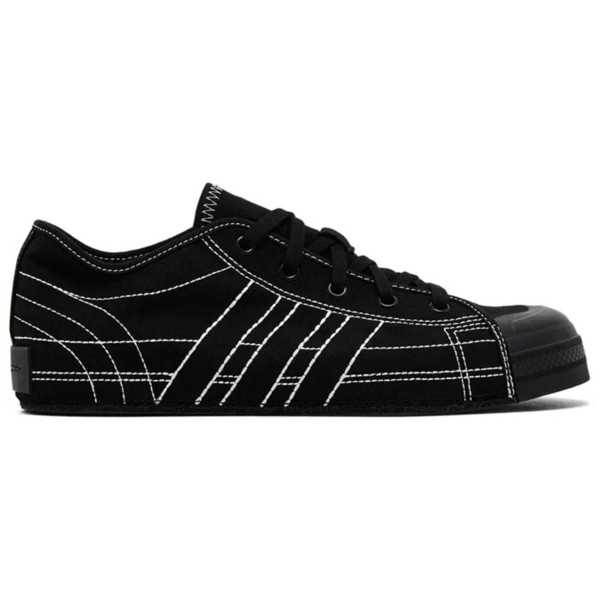 adidas Y-3 Nizza Low 'Black Off White' Sneakers adidas