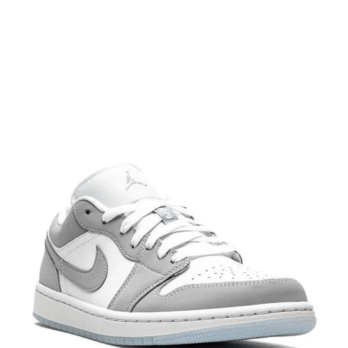 Air Jordan 1 Low White Wolf Grey Plug and Play