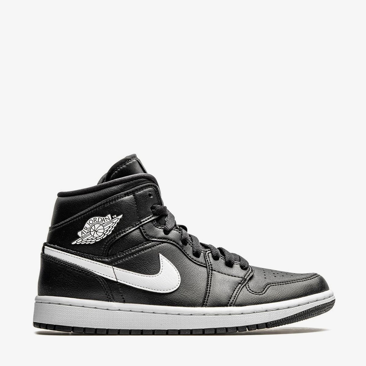 Air Jordan 1 Mid “Black White” Sneakers Air Jordan