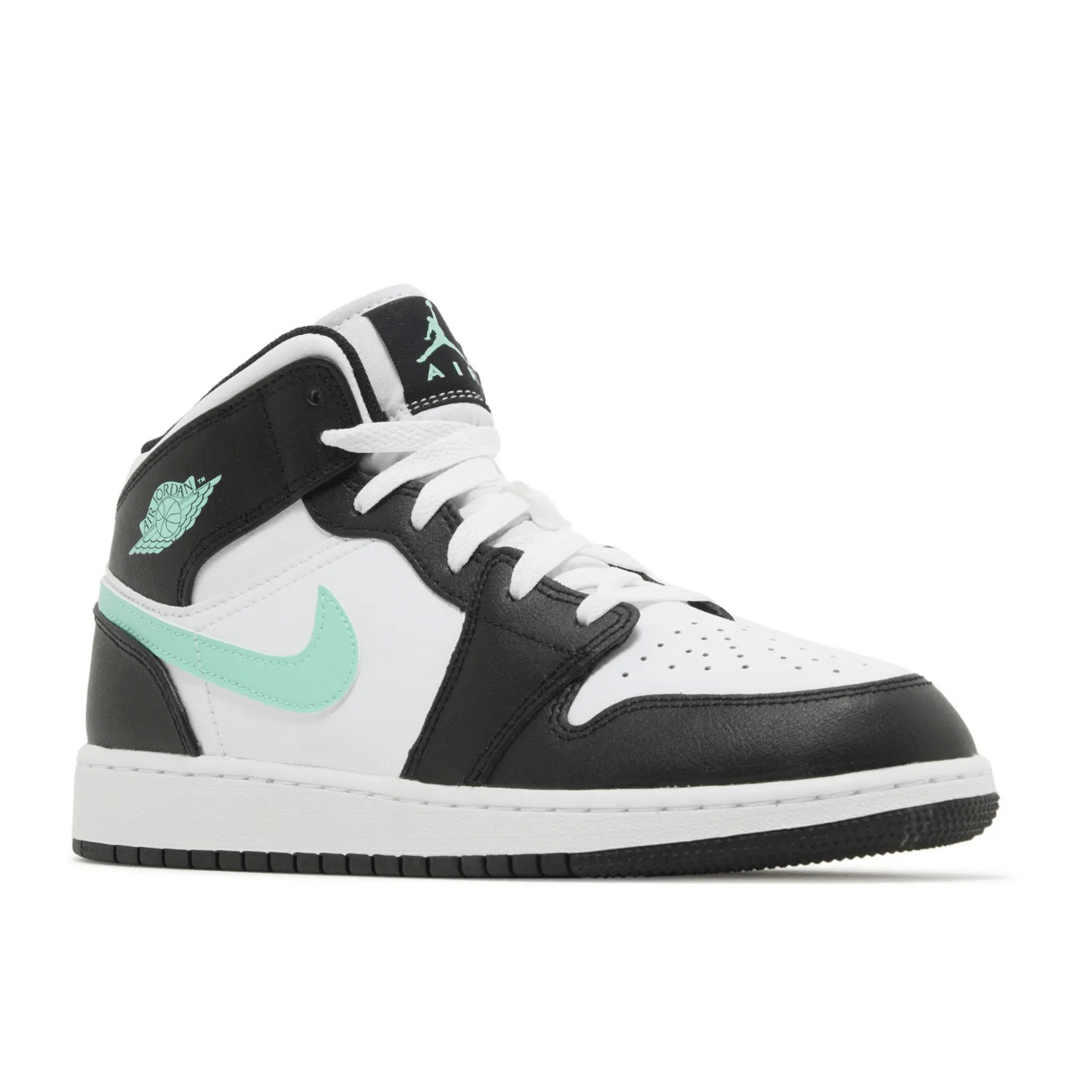 Air Jordan 1 Mid GS 'Green Glow' Sneakers Air Jordan