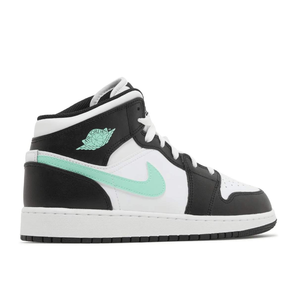 Air Jordan 1 Mid GS 'Green Glow' Sneakers Air Jordan