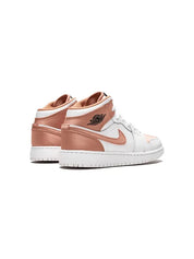 Air Jordan 1 Mid GS 'White Rose Gold' Sneakers Air Jordan