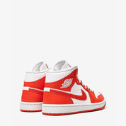 Air Jordan 1 Mid "Habanero Red" Sneakers Air Jordan