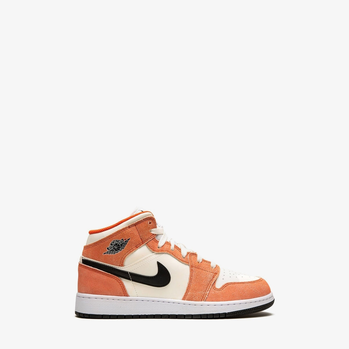 Air Jordan 1 Mid SE GS“Orange Suede” Sneakers Air Jordan