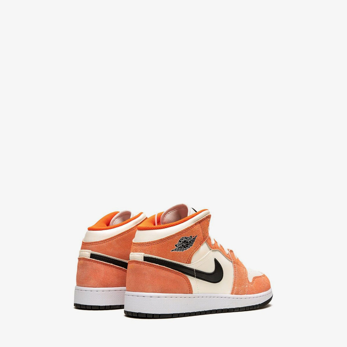 Air Jordan 1 Mid SE GS“Orange Suede” Sneakers Air Jordan