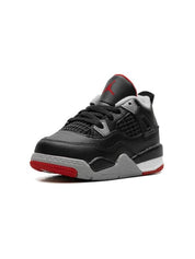 Air Jordan 4 Retro TD "Bred Reimagined" (Toddler) Sneakers Air Jordan