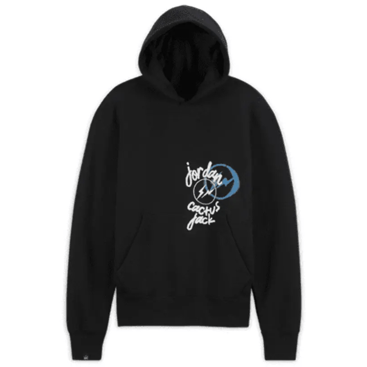 Air Jordan x Travis Scott x Fragment Hoodie 'Black' Hoodies Air Jordan
