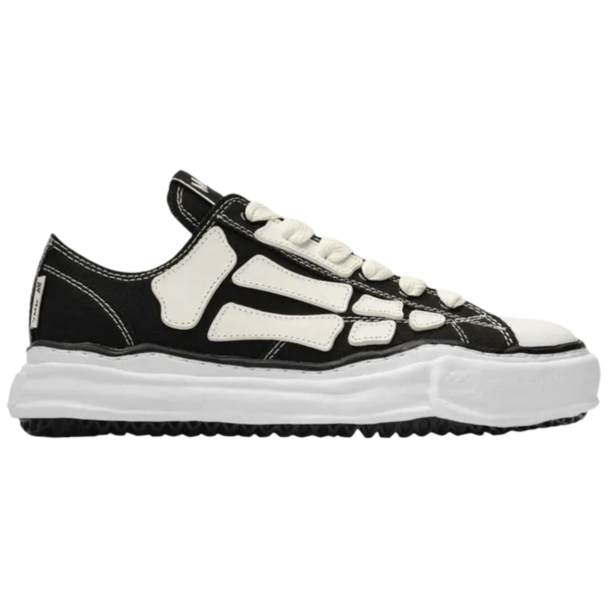 Amiri MMY Bones x Maison Mihara Yasuhiro 'Black' Sneakers Amiri