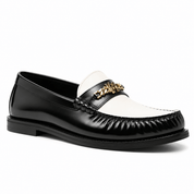 Amiri Two-Tone MA Chain Loafers 'Black' Sneakers Amiri