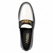 Amiri Two-Tone MA Chain Loafers 'Black' Sneakers Amiri