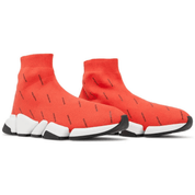 Balenciaga Speed 2.0 'All Over Logo - Intense Red' Sneakers Balenciaga