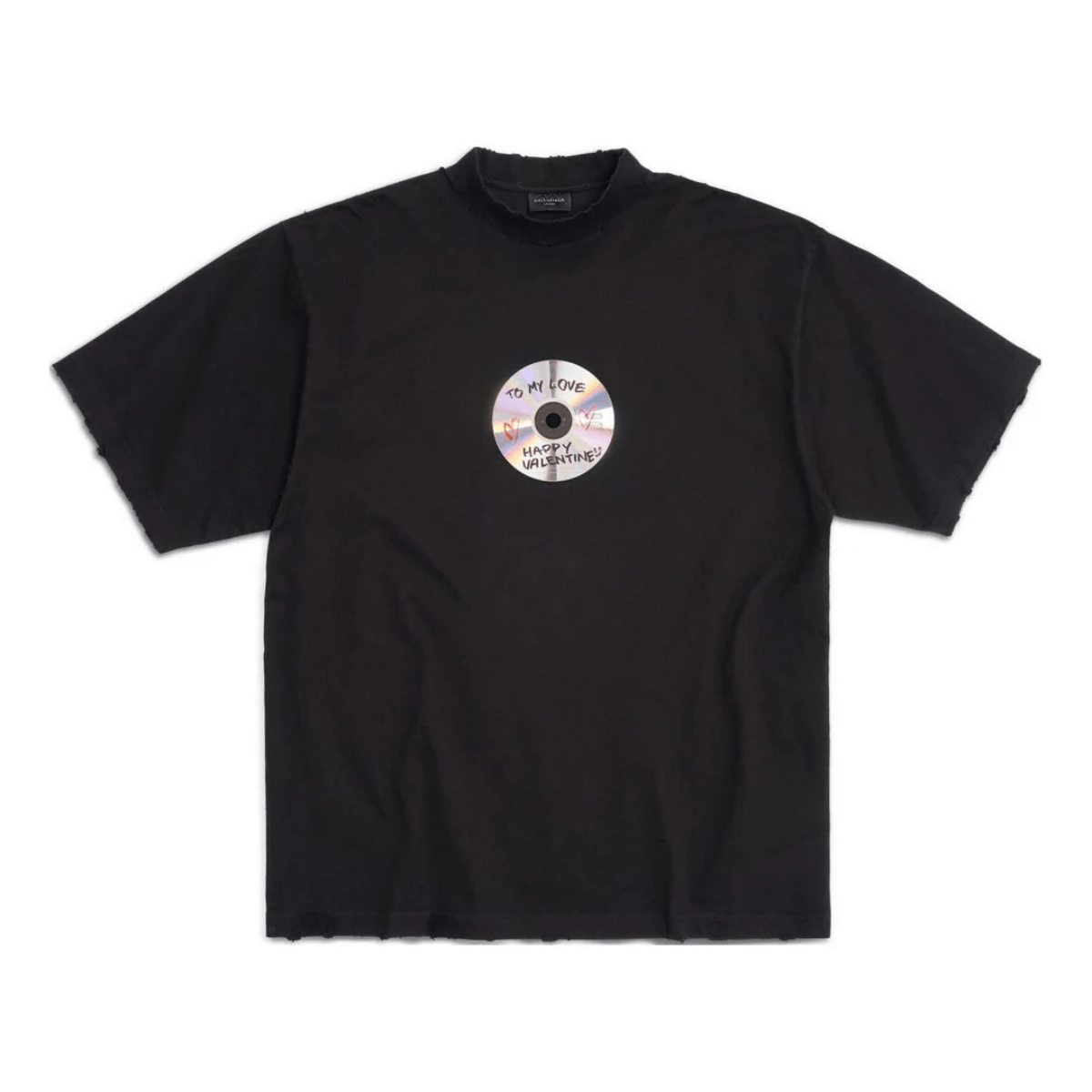 Balenciaga To My Love Tee 'Black' T-shirts Balenciaga