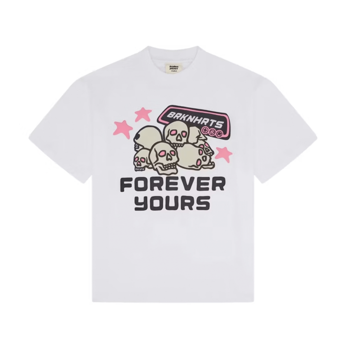Broken Planet Forever Yours Tee 'Snow White' T-shirts Broken Planet