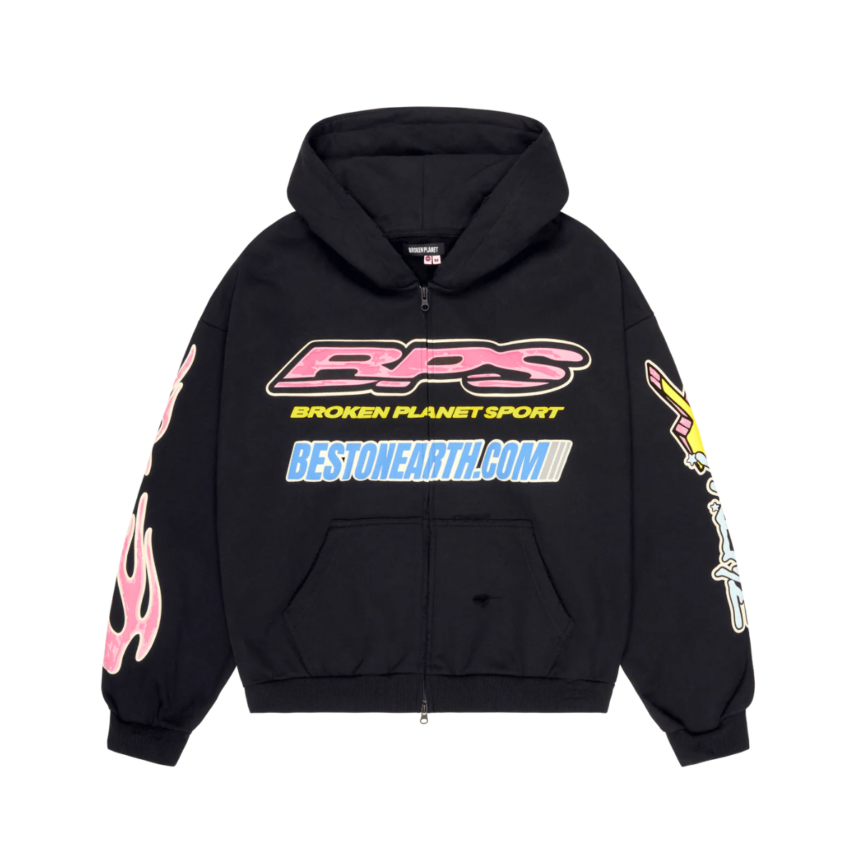 Broken Planet Market Fast Boyz Hoodie 'Midnight Black' Hoodies Broken Planet