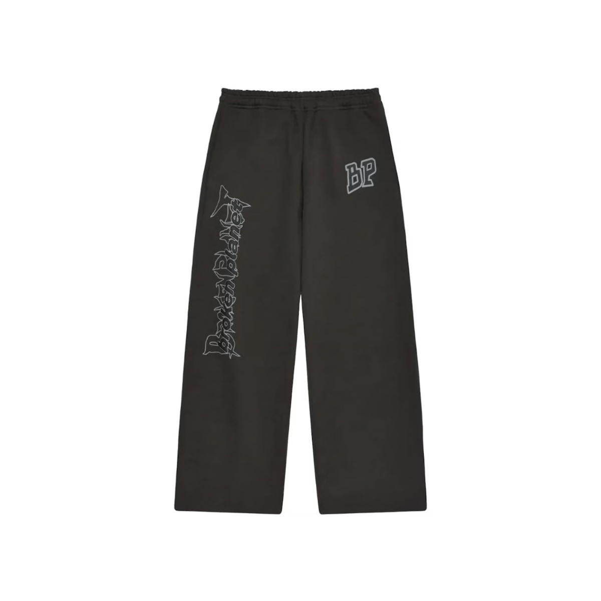 Broken Planet Wide Leg Sweatpants (FW23) 'Soot Black' Sweatpants Broken Planet