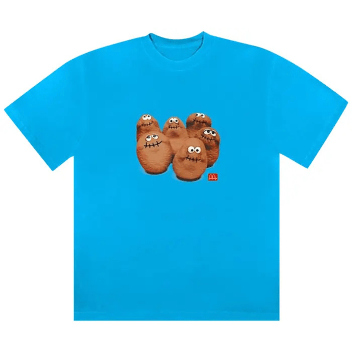 Cactus Jack by Travis Scott x McDonald's Squad T-Shirt II 'Sapphire' T-Shirts Travis Scott