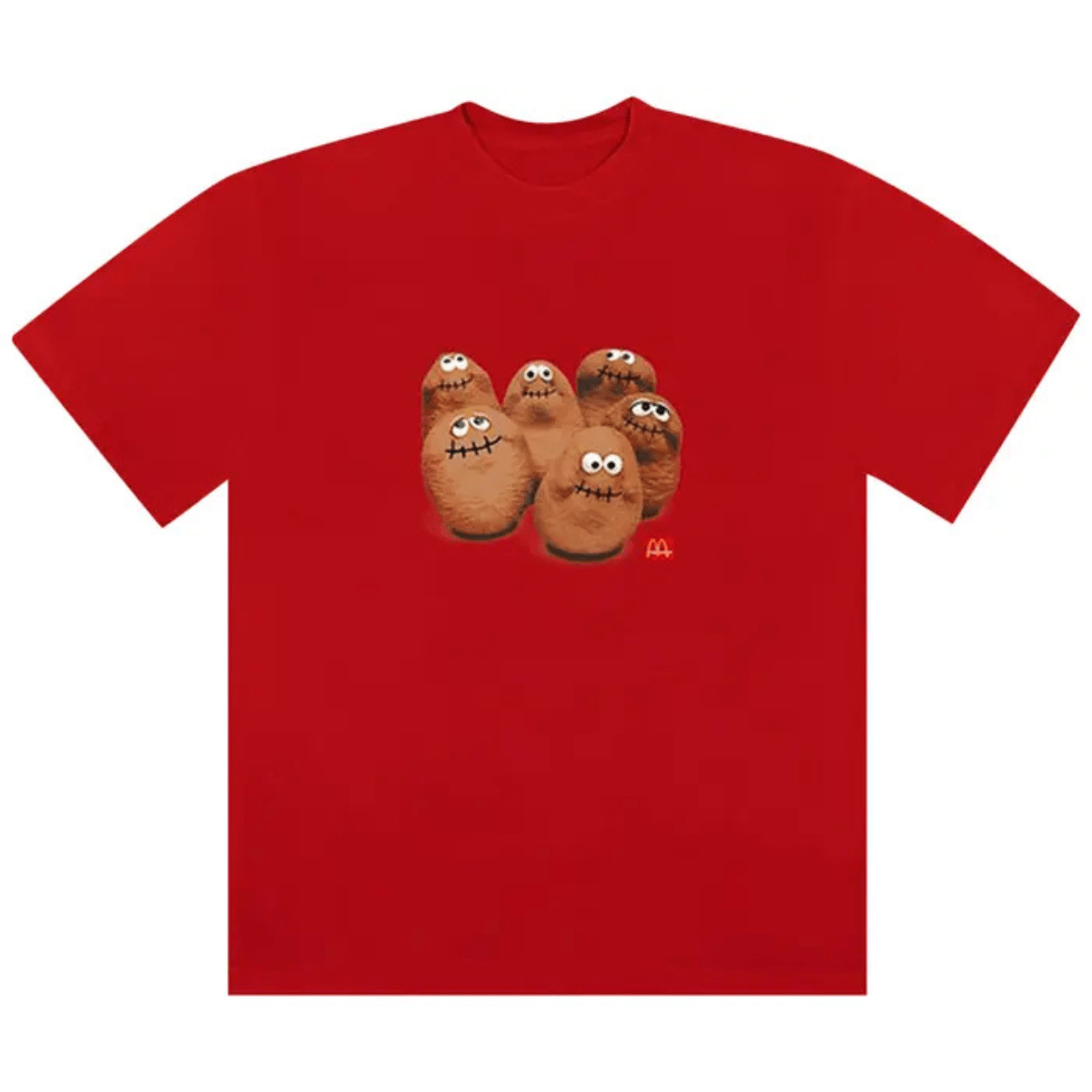 Cactus Jack by Travis Scott x McDonald's Squad T-Shirt 'Red' T-Shirts Travis Scott