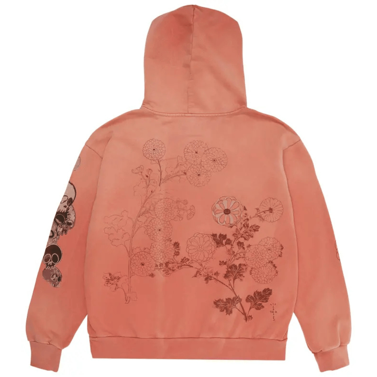 Cactus Jack by Travis Scott x Takashi Murakami The Path Hoodie 'Orange' Hoodies Travis Scott