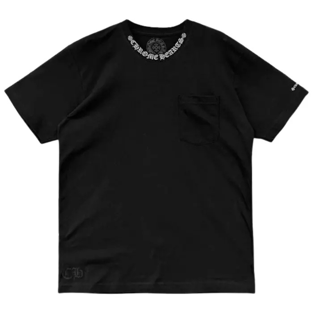 Chrome Hearts Short-Sleeve Pocket Crew T-Shirt 'Black' T-shirts Chrome Hearts